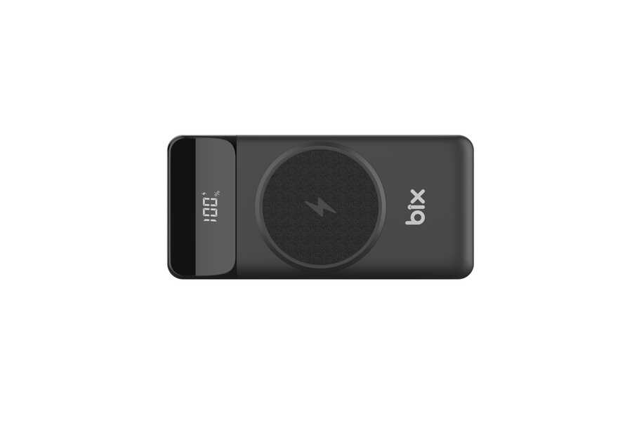  Bıx Pb102 Dual Port 10.000mah Wıreless Powerbank Siyah