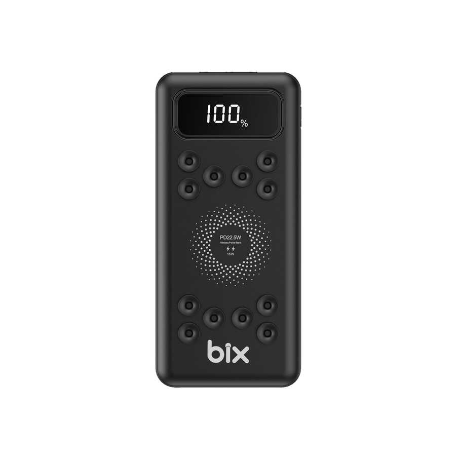  Bıx Pb103 Trıple Port 10.000mah Wıreless Powerbank Siyah