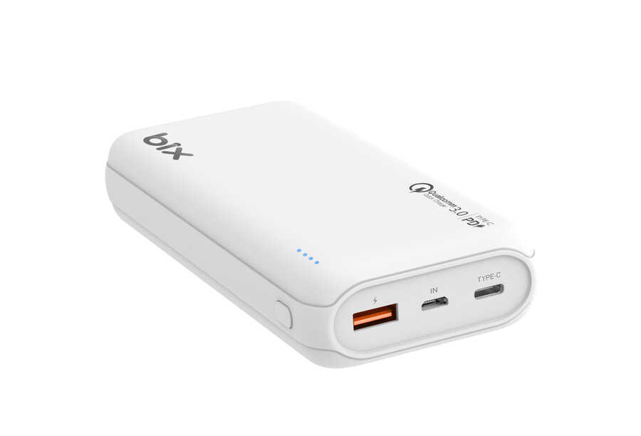  Bıxpb20-qpd 20.000mah Powerbank Beyaz