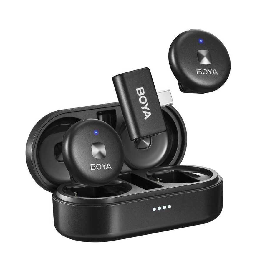  Boya Omıc-d Wıreless İkili Yaka Mikrofonu (type C)