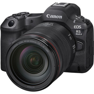 CANON EOS R5 MARK II V6 BODY + RF24-105 F/4 L IS USM LENS KIT - 1