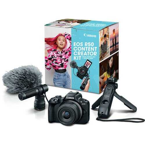  Canon Eos R50 Rfs 18-45mm Creator Kıt