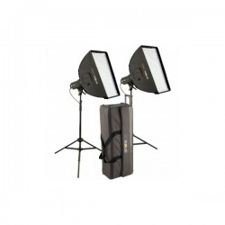 WESTCOTT - WESTCOTT 230A STROBELITE PLUS İKİLİ IŞIK SETİ 400W