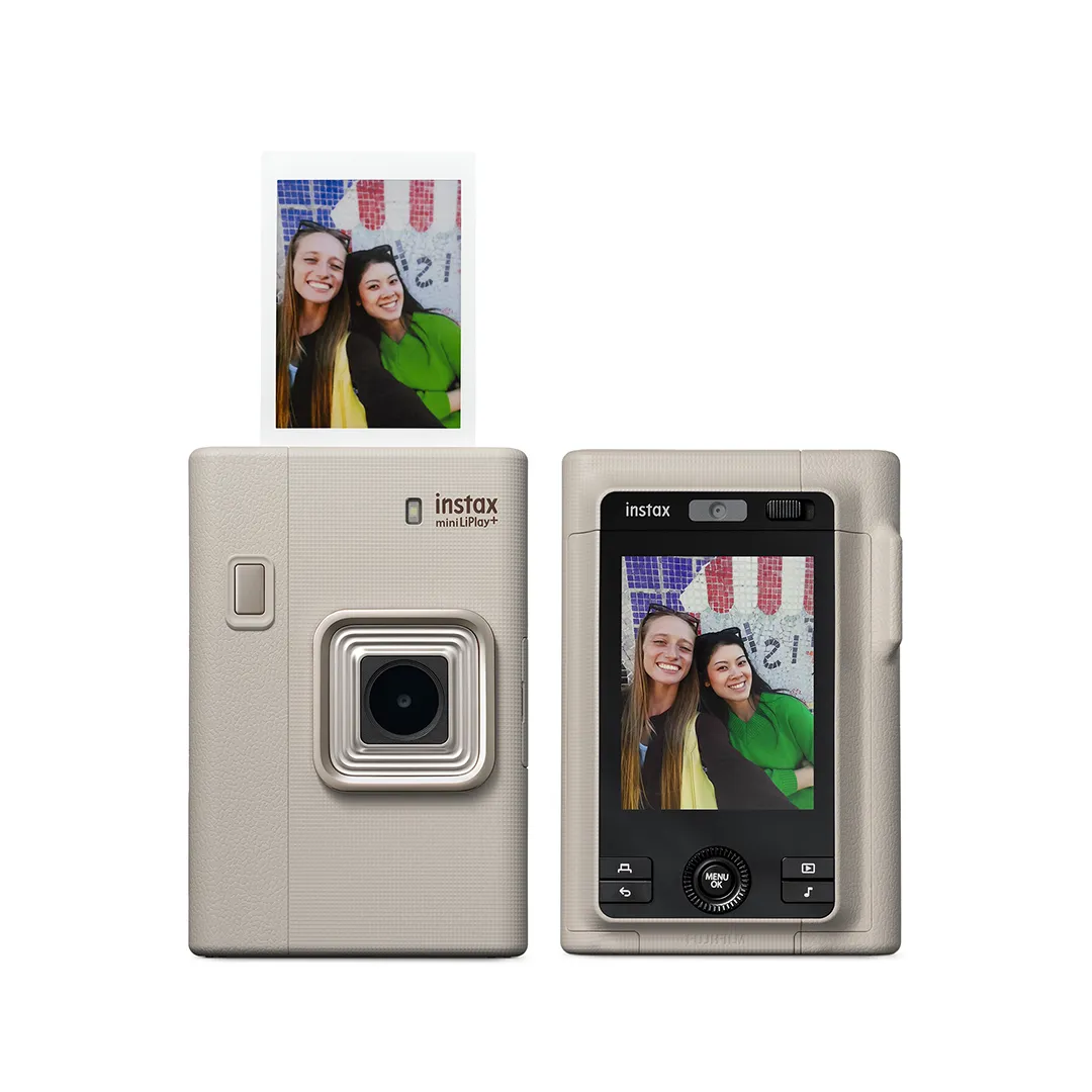 FUJIFILM INSTAX LIPLAY PLUS SAND BEIGE - 4