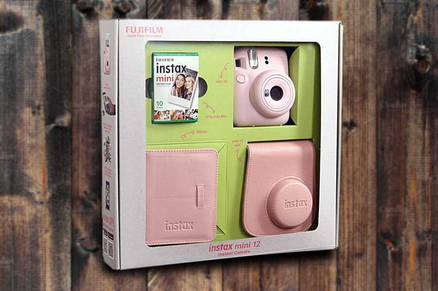  Fujıfılm Instax Mını12 Blossom Pınk Box