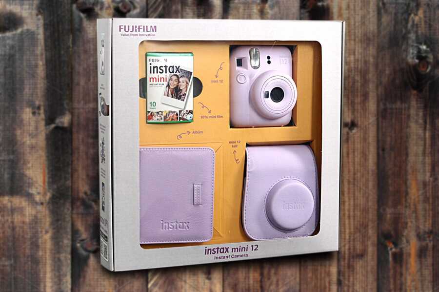  Fujıfılm Instax Mını12 Lılac Purple Box