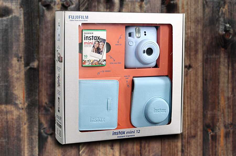  Fujıfılm Instax Mını12 Pastel Blue Box