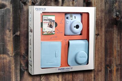FUJIFILM INSTAX MINI12 PASTEL BLUE BOX - 1