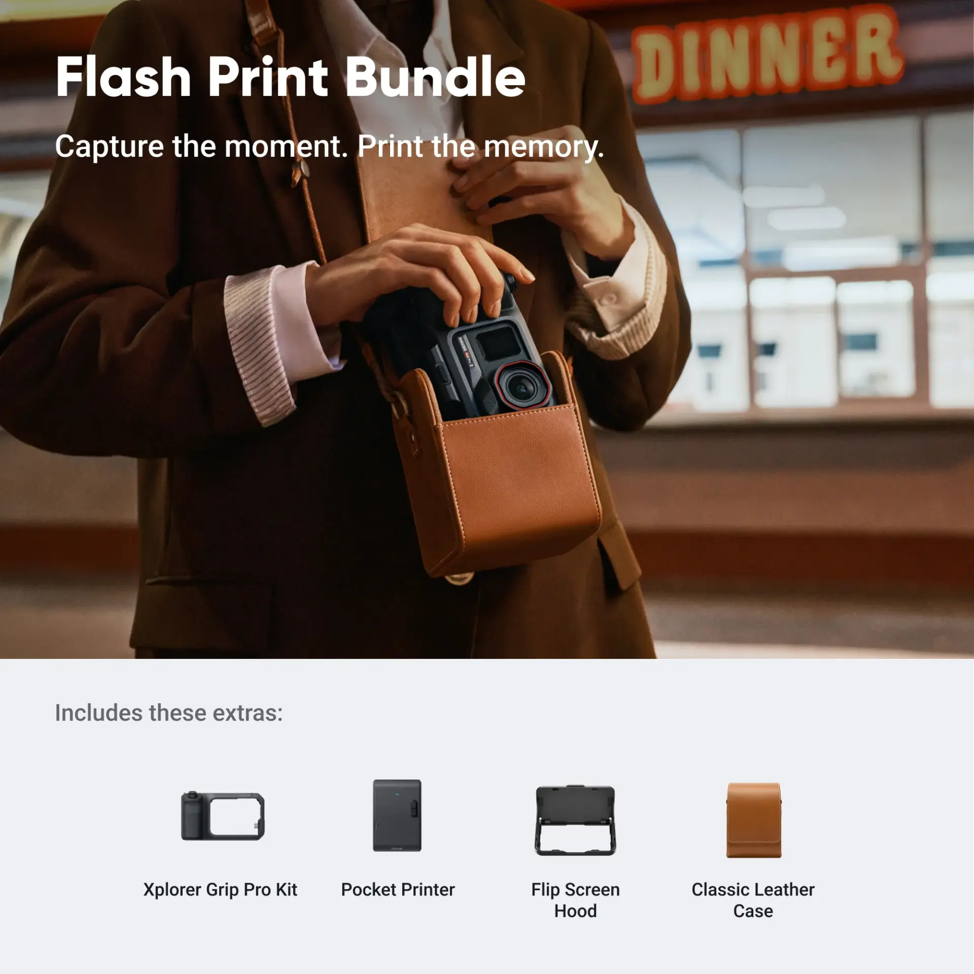 Insta360 Ace Pro2 Flash Print Bundle Çift Bataryalı Çantalı Set - 6