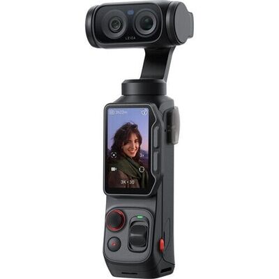 Insta360 Luna Ultra Standart Combo 8k Gimbal Kamera Siyah - 4