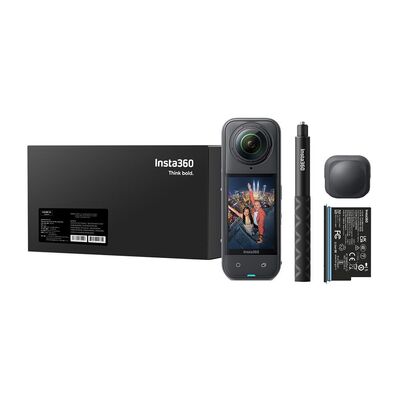 Insta360 X5 360 Think Bold Aksiyon Kamera (Black) - 1