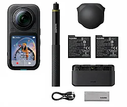 Insta360 X6 360 Essentials Bundle Aksiyon Kamera (BlacK)
