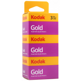 KODAK GOLD 200 ASA 135/36 FİLM (3'LÜ PAKET) - 1