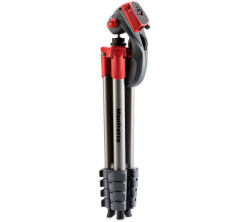 MANFROTTO MK COMPACT ACTION RED TRIPOD - Thumbnail