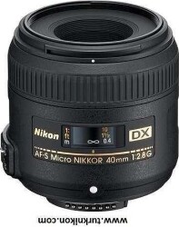 NIKON - NIKON AF-S DX MICRO 40MM F/2.8 G ED LENS