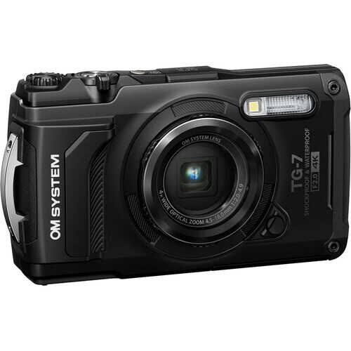  Om System Tough Tg 7 Dijital Su Altı Fotoğraf Makinesi Siyah