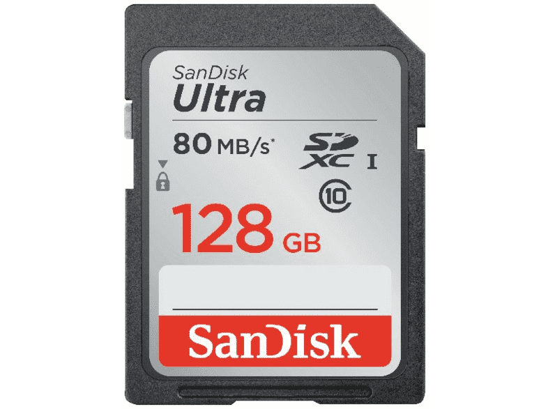 SANDISK ULTRA SDXC 128GB 80Mb/s SD KART