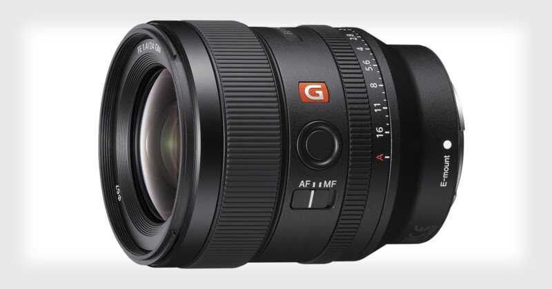  Sony Sel 24mm F/1.4 Fe Gm Lens