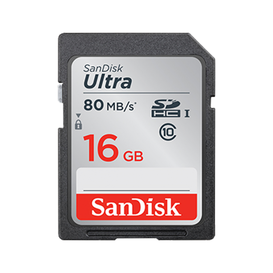  Sandısk Ultra Sdxc 16gb 80 Mb/s Sd Kart