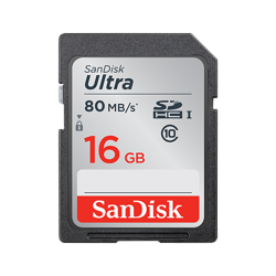 SANDISK - SANDISK ULTRA SDXC 16GB 80 Mb/s SD KART