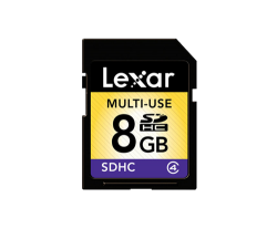 LEXAR - LEXAR 8 GB SDHC KART