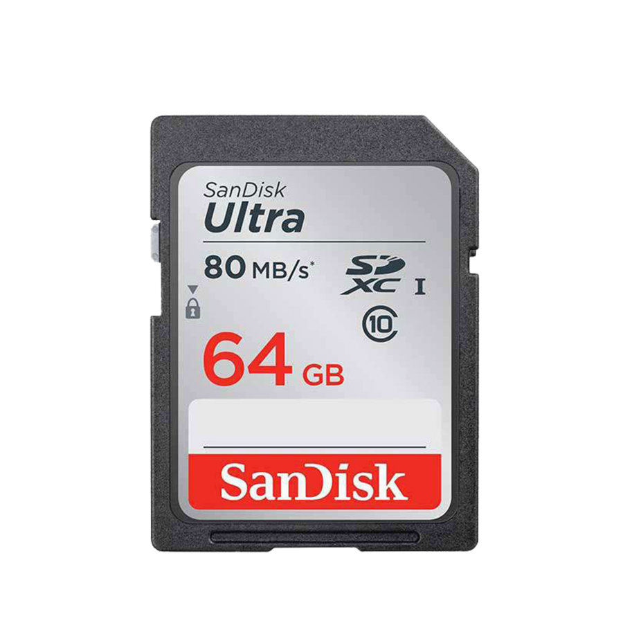  Sandısk Ultra Sdxc 64gb 80 Mb/s Sd Kart