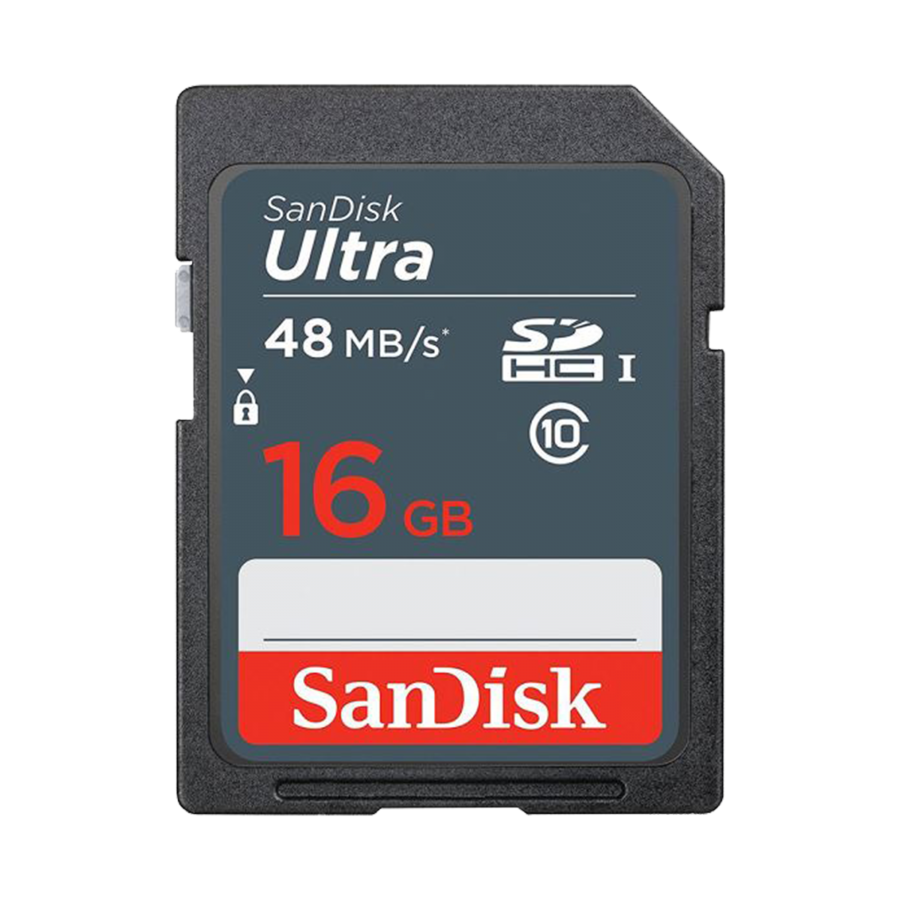  Sandısk Ultra Sdxc 16gb 48 Mb/s Sd Kart