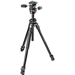 MANFROTTO MK 290DUA3-3W MH804 BAŞLIKLI TRIPOD - Thumbnail