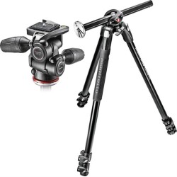 MANFROTTO MK 290DUA3-3W MH804 BAŞLIKLI TRIPOD - Thumbnail