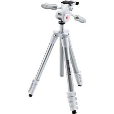 MANFROTTO MM COMPACT ADVANCE WHITE TRIPOD - 1